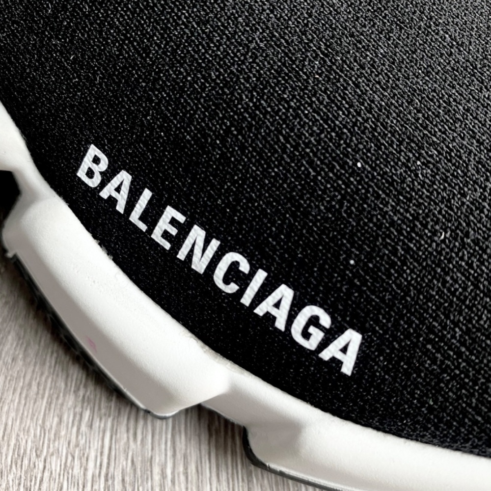 BALENCIAGA SPEED KNIT HIGH TOP SNEAKERS SIZE EU 38/US8 - Picture 4 of 6
